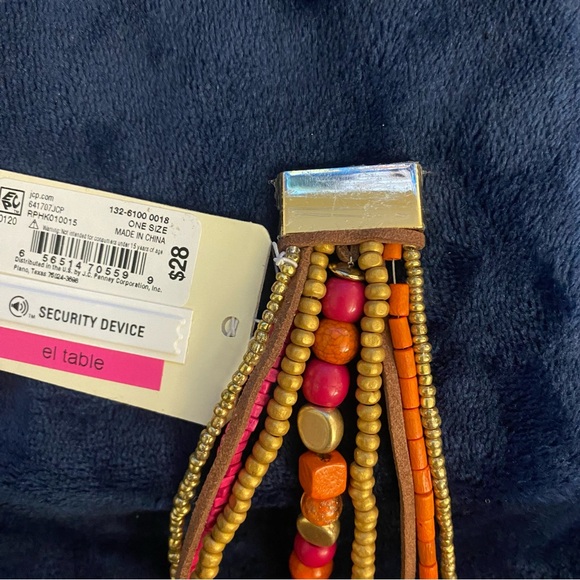 EL BY ÉRICA LYONS MULTILAYERED BOHEMIAN BRACELETS NWT - Picture 6 of 6